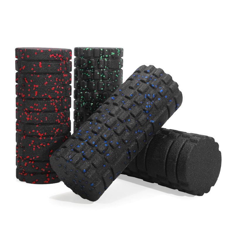 Vivydwell Deep-Tissue Massage Roller - textured EVA foam roller for muscle recovery