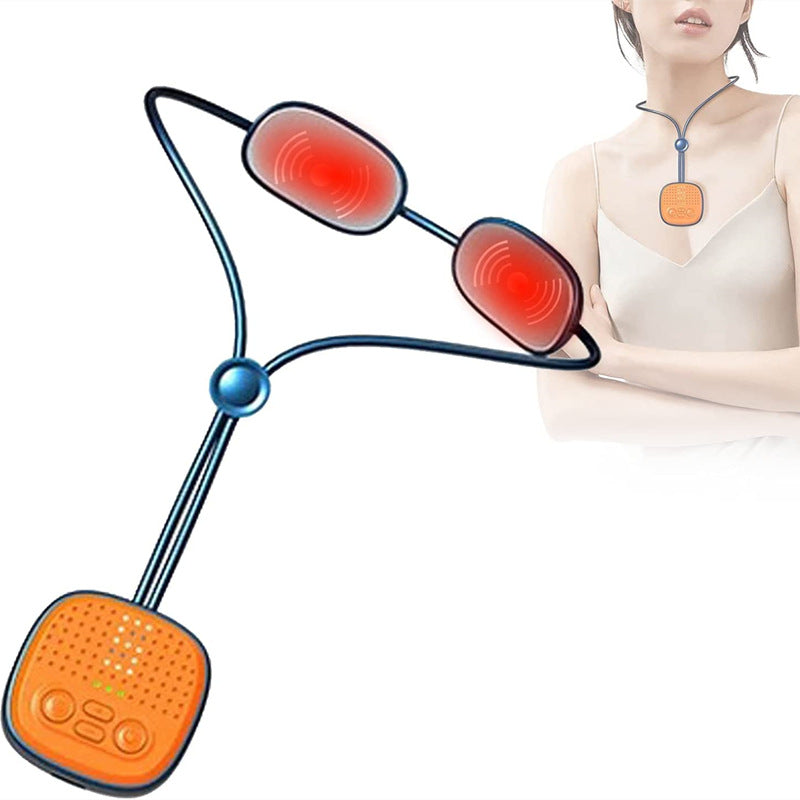 Vivydwell Neck Massager Portable Double Pulse Hanging Neck - Vivydwell