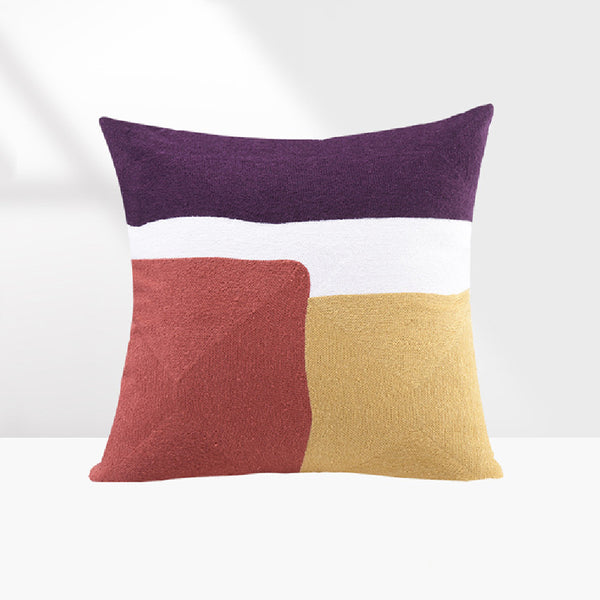 Vivydwell Geometric Abstract Lumbar Cushion Cover Modern Simplicity - Vivydwell