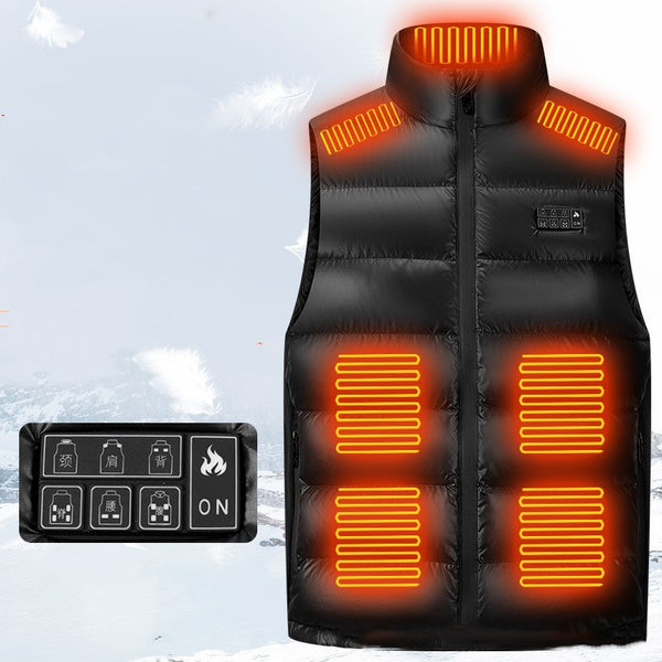 Vivydwell District 17 Down Self-Heating Vest - Vivydwell