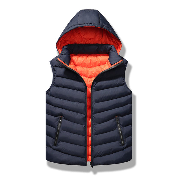 Vivydwell Down Cotton Vest Men'S Loose Plus Size - Vivydwell