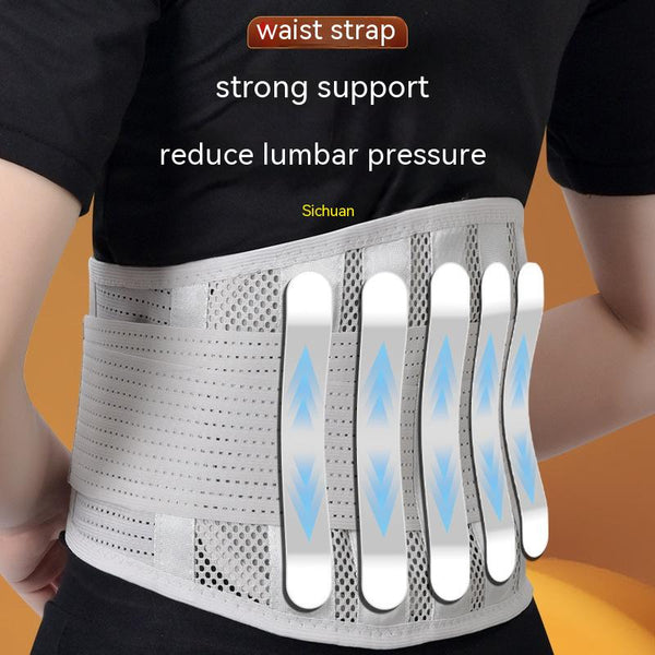 Vivydwell Waist Supporter Lumbar Disc Exercise Artifact Fitness - Vivydwell