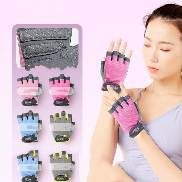 Vivydwell Bohr Sports Fitness Gloves Breathable Half Finger - Vivydwell