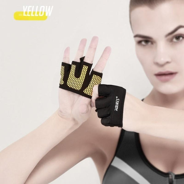 Vivydwell Non-Slip Silicone Four-Finger Sports Fitness Gloves - Vivydwell